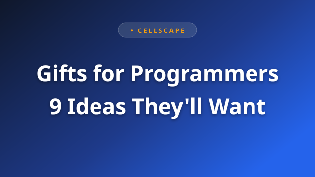 Gifts for Programmers: 9 Ideas They'll Actually Want